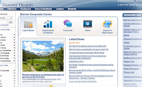 Banner Health Intranet
